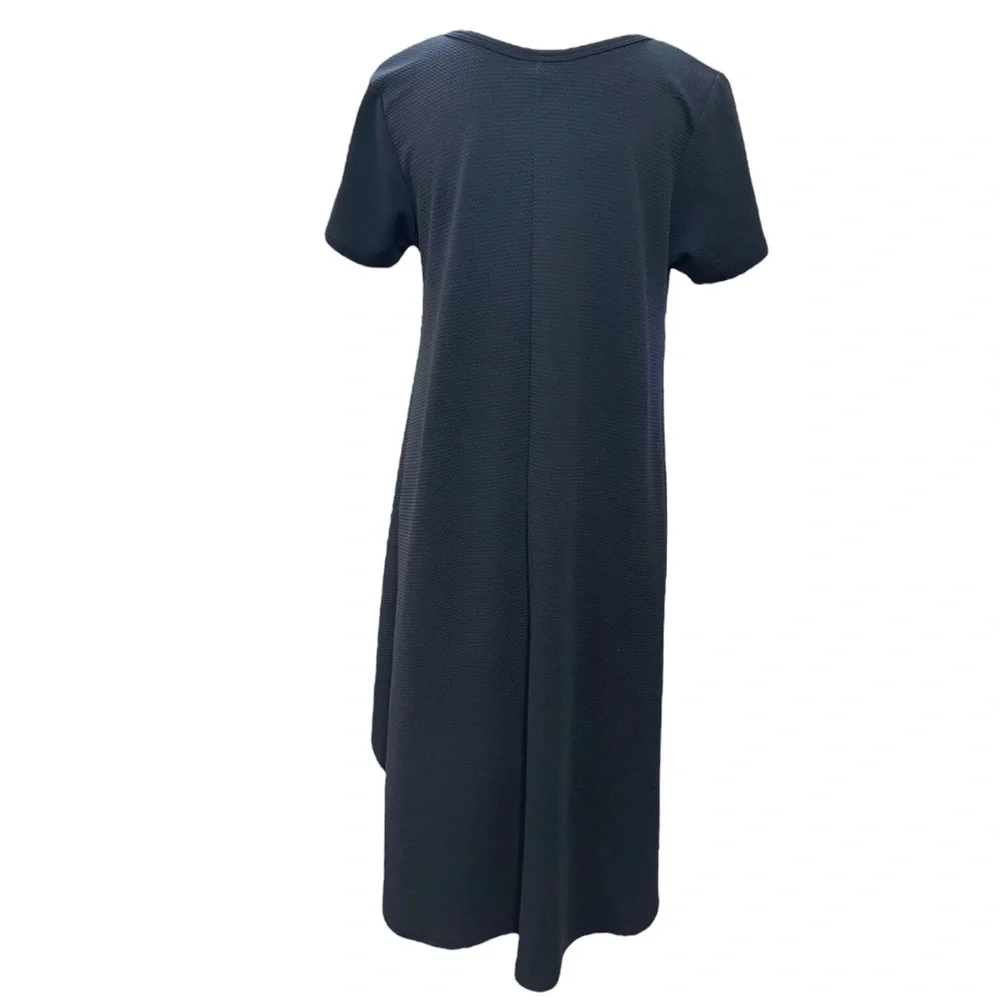 XLarge LULA ROE Black asymmetrical dress